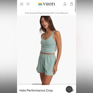 Vuori set - size small both pieces